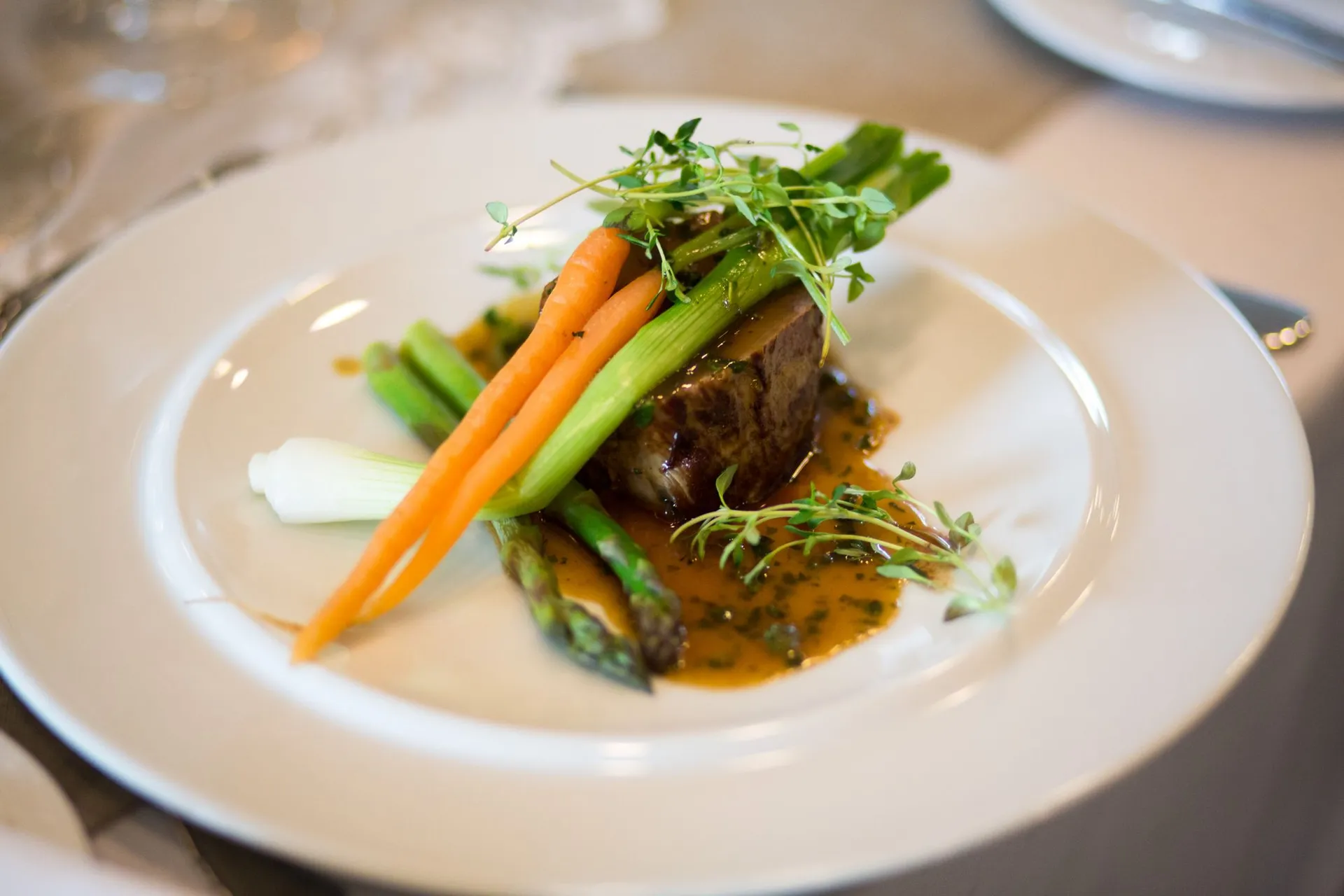Gala-Dinner – Fine-Dining-Gang vom Catering in Berlin